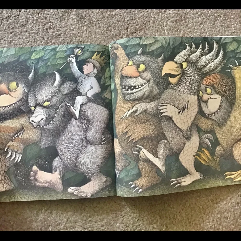 Children’s book Where the Wild Things are. 1963 I remember this in the 1…